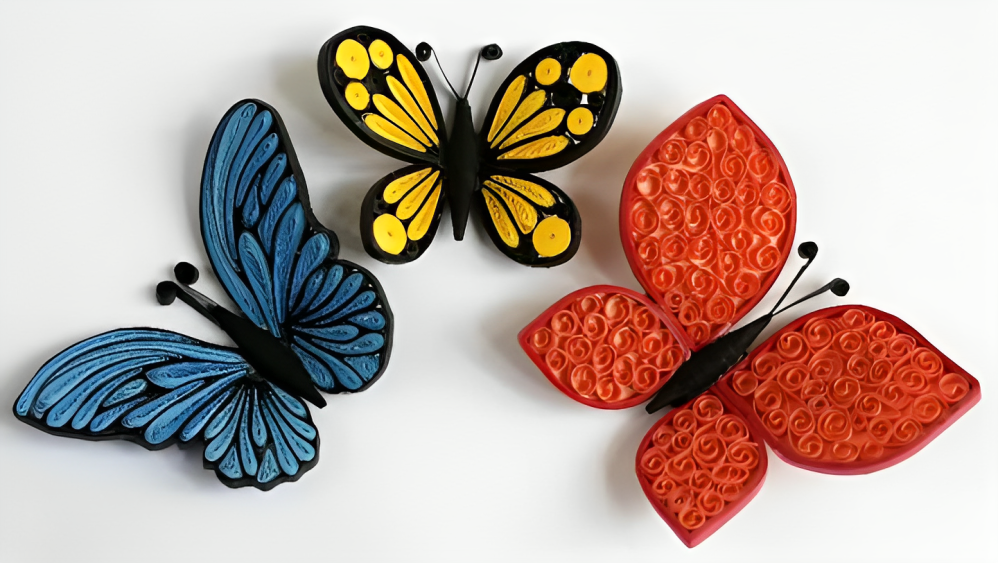 Handmade Quilling Butterfly Fridge Magnet