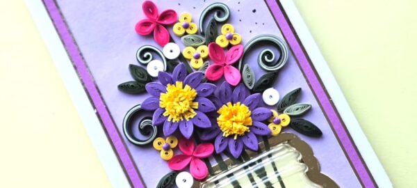 Shaker flower jar card - Image 5