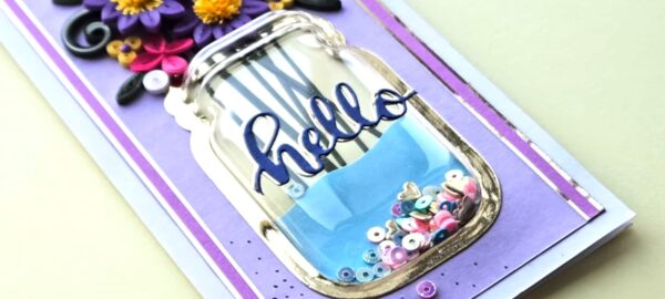 Shaker flower jar card - Image 3