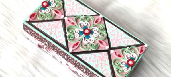 Quilled ornamental gift box - Image 2