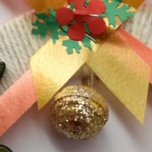 Quilled Wreath Fridge Magnet
