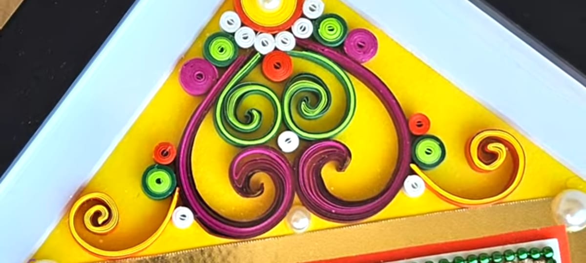 Quilled Ganesha Wall Hanging - Image 2