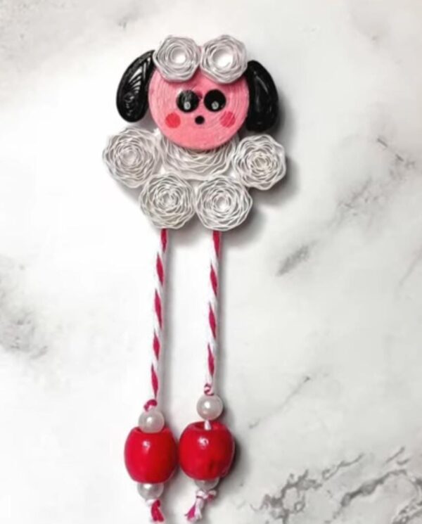 Quilled Fridge Magnet Set Of 3 - Image 3