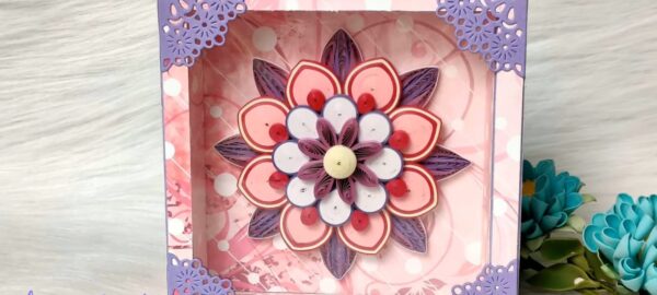 Quilled Shadow Slider Box