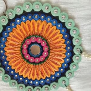Quilled Dream Catcher Wall Hanging