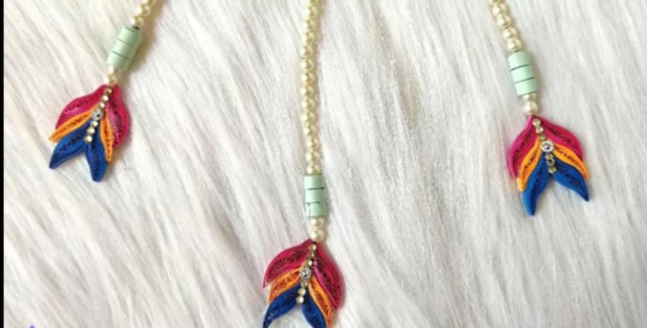 Quilled Dream Catcher Wall Hanging - Image 3