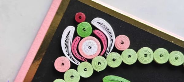 Quilled Mandala Greeting Card - Image 2