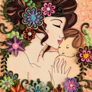 Quilled Wall Hanging For Mother’s Day