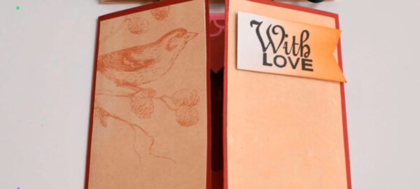 Quilled Heart Shutter Card - Image 4