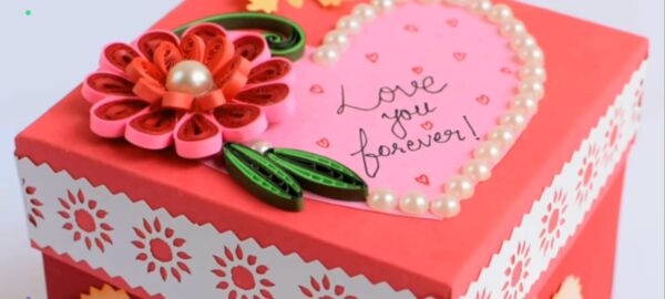 Quilled Explosion With Cake - Image 2