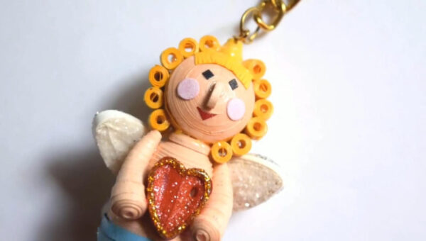 Cupid Keychain