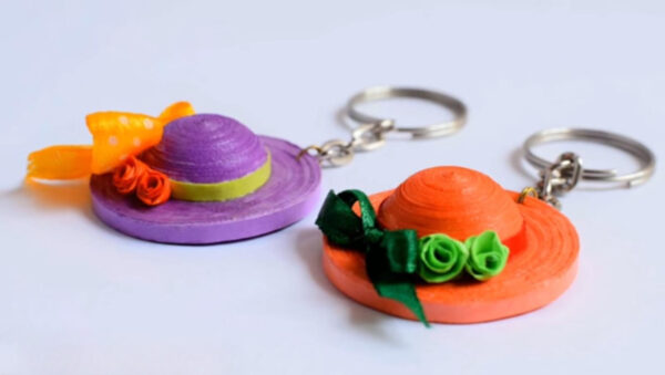 Hat Keychain