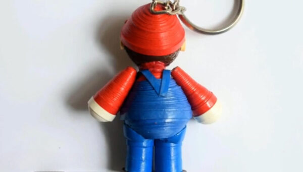 Mario Keychain