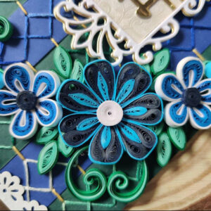 Unique Handmade Paper Quilling Card for Mother’s Day
