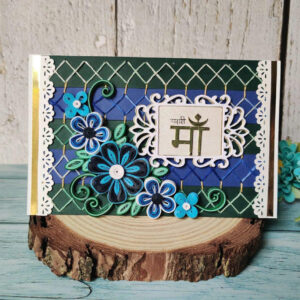 Unique Handmade Paper Quilling Card for Mother’s Day