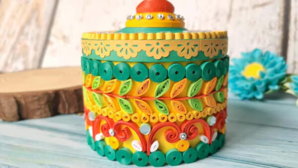 Ornamental Quilling Box