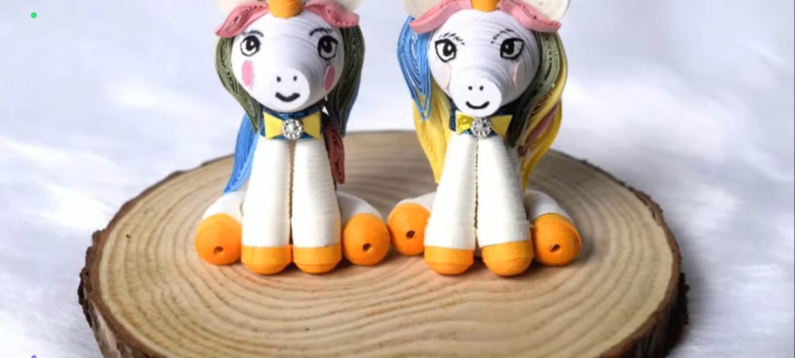 Handmade Quilling Unicorn