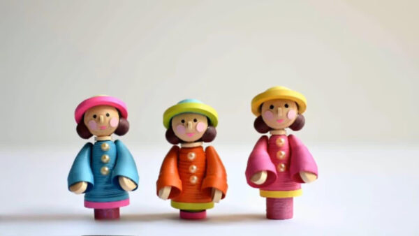Handmade Quilling Pencil Topper