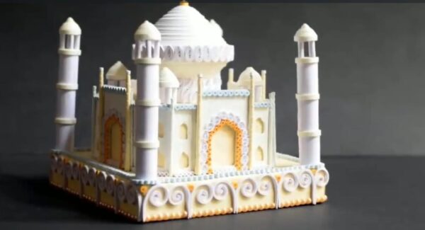 Handmade Quilling Taj Mahal