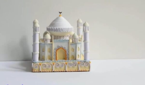 Handmade Quilling Taj Mahal