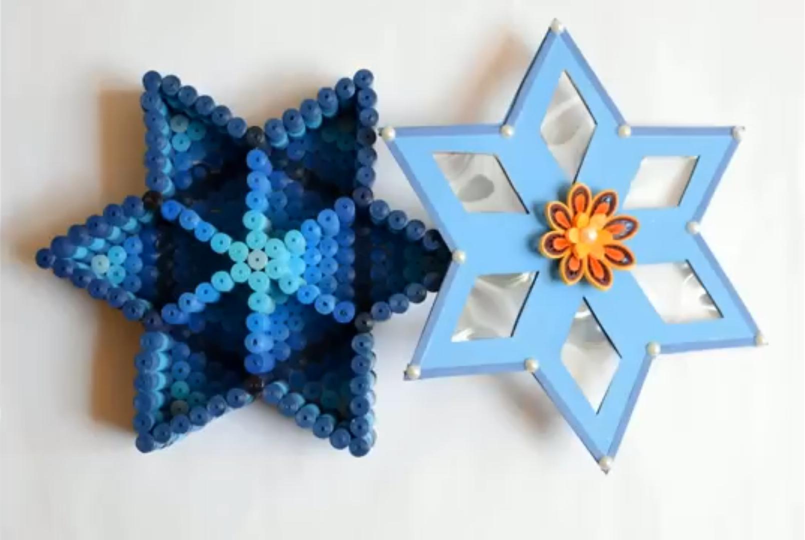 Quilled Star Shaped Box