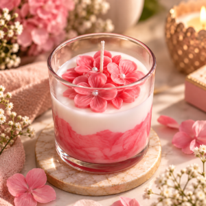 Floral Scented Candle