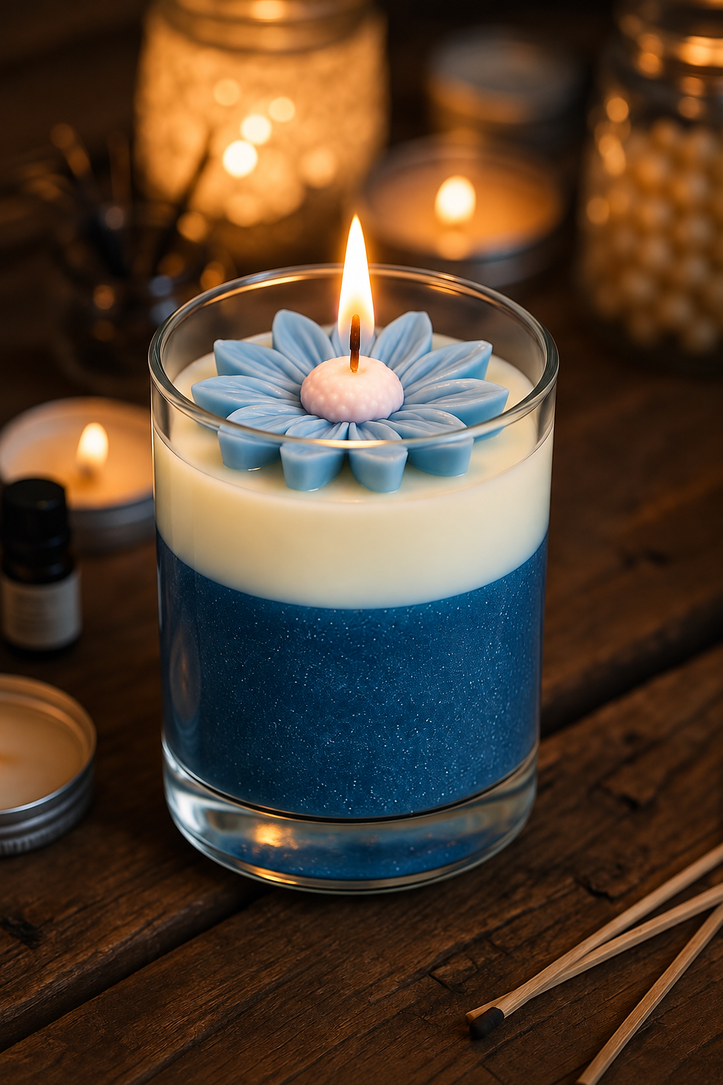 Blue Ocean Scented Candle